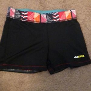 Black janji spandex shorts